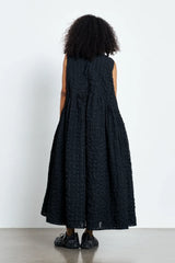 Anna Karin | Dress Check Seersucker Black