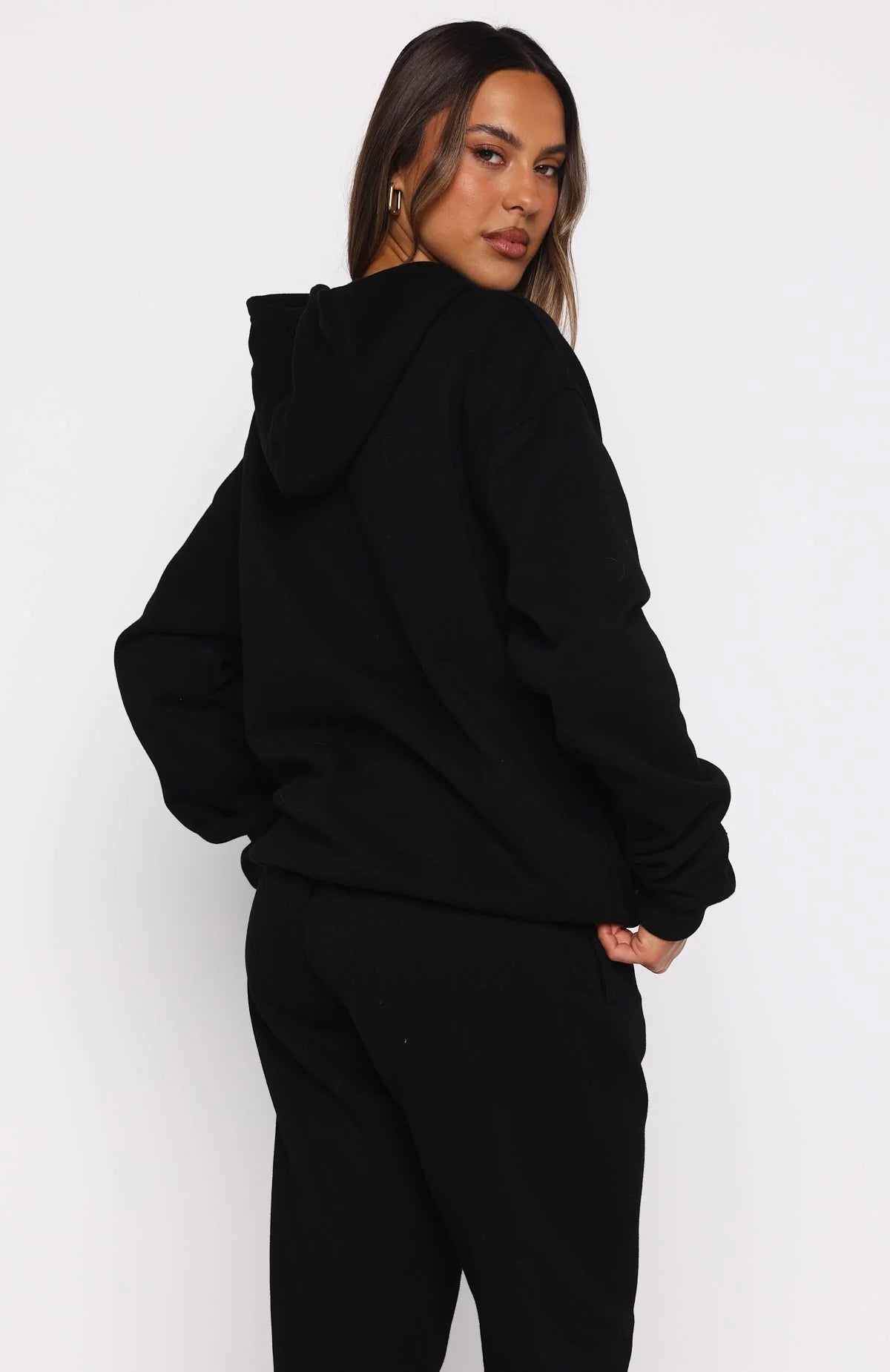 From The Archives Lexi Oversized Hoodie Black