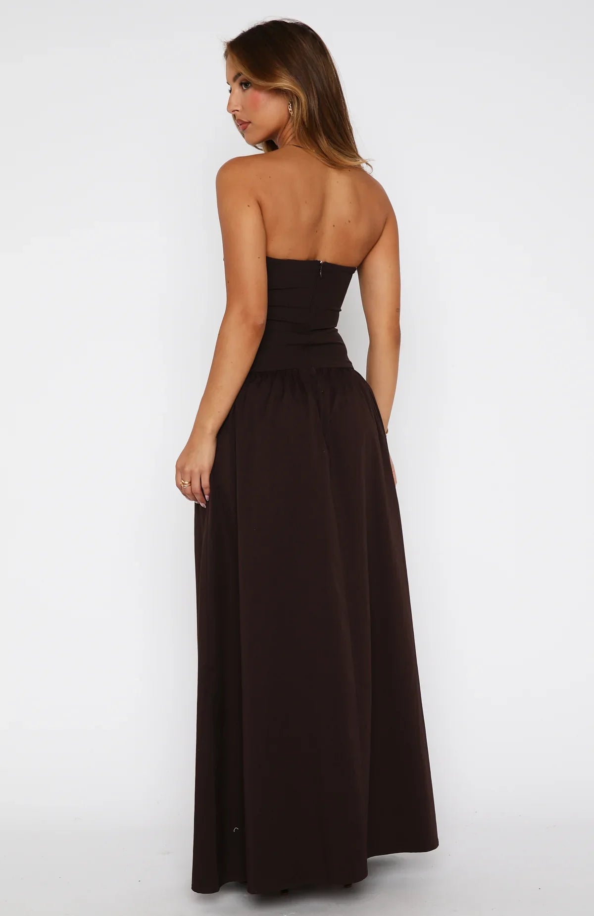 Take Back Maxi Dress Chocolate
